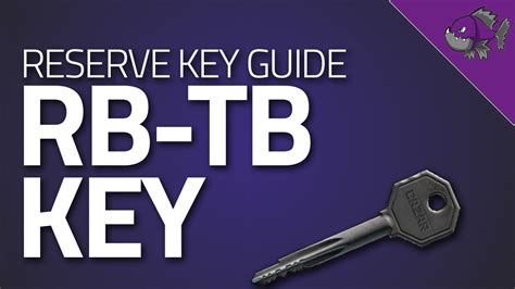 rb-tb key price|rb tb key tarkov.